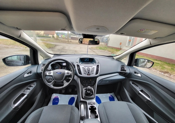 Ford C-MAX cena 26800 przebieg: 164396, rok produkcji 2013 z Złotów małe 781